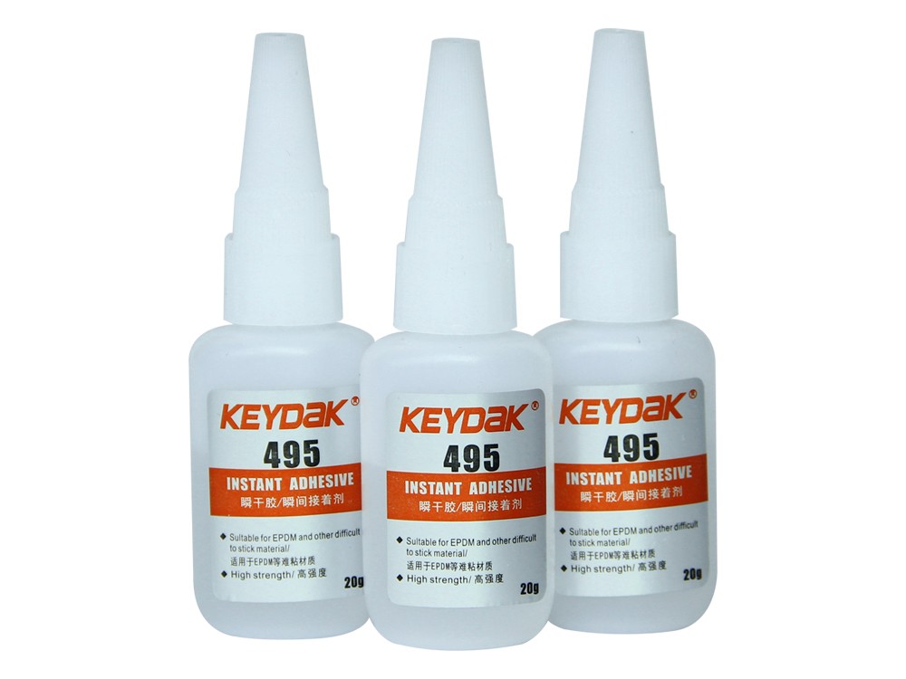 硅胶粘塑料-无卤快干型-495